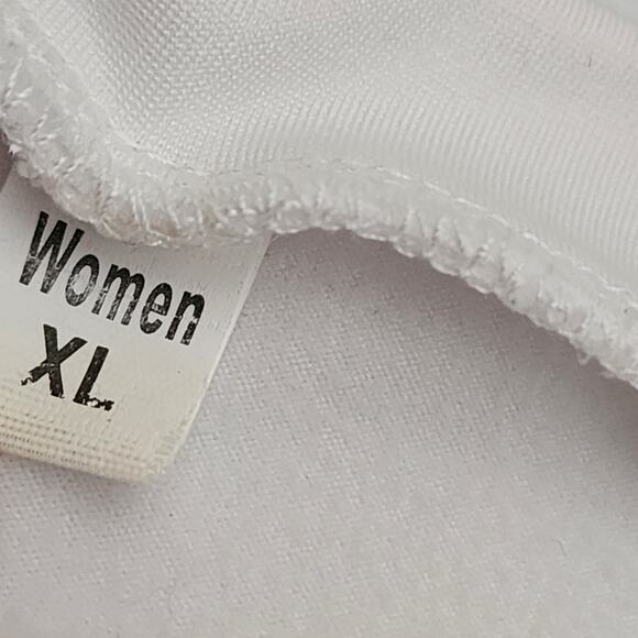 Charming Reindeer Graphic White Blouse - Picture 3 of 5